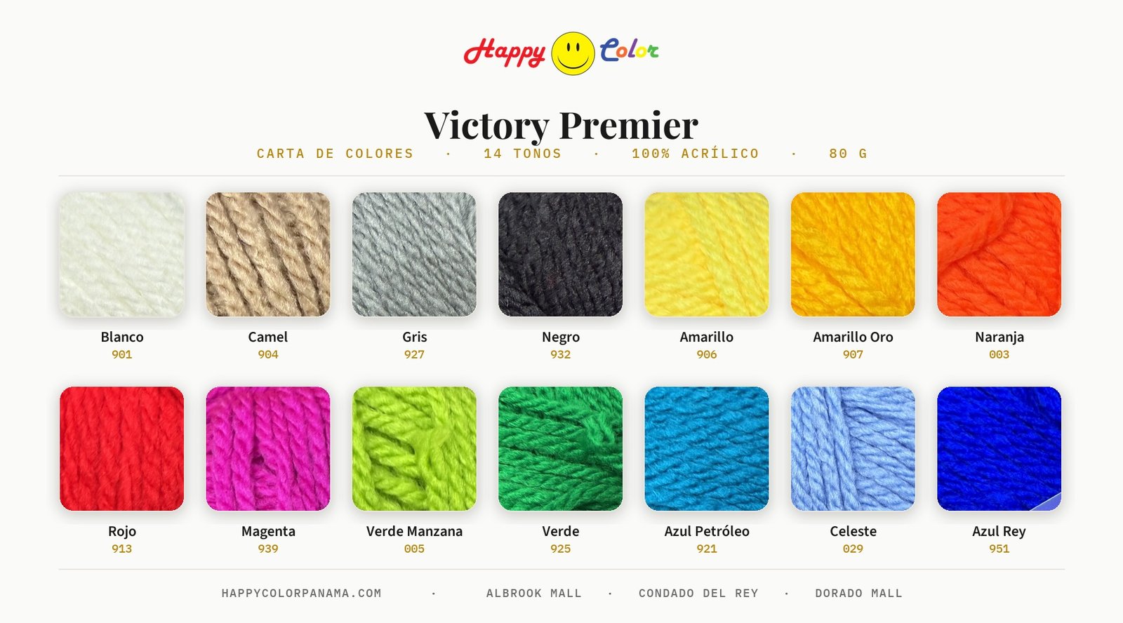 2 CARTA VICTORY PREMIER Victory Premier - Carta de colores